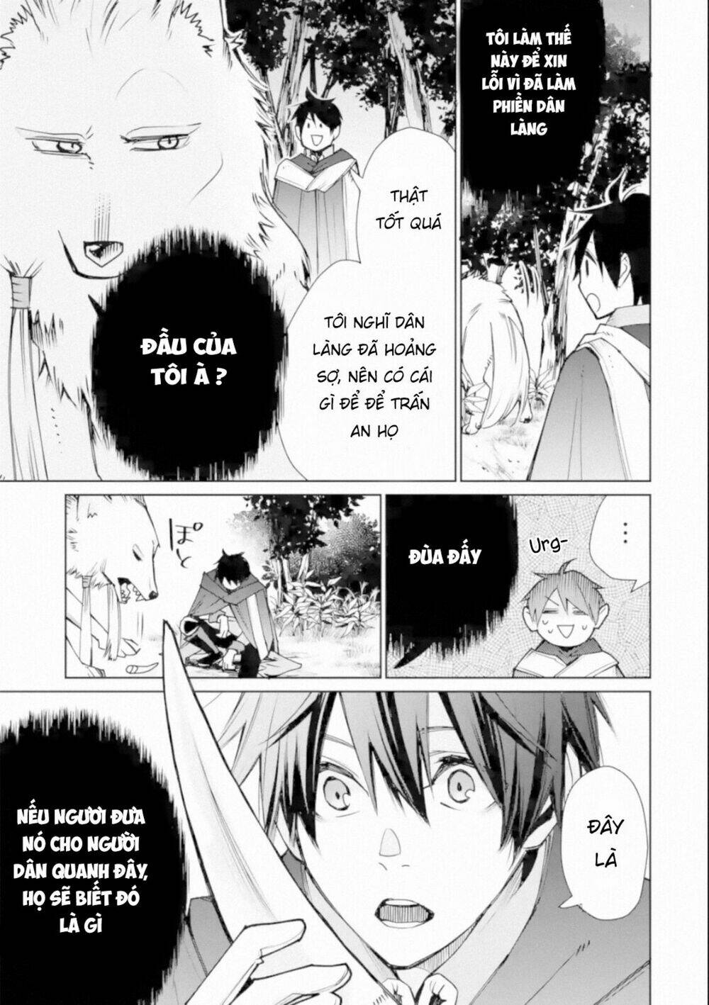 tôi đã từng là một pháp sư bá đạo cho đến khi ăn phải mũi tên vào đầu gối và trở thành một người bảo chapter 2.2 17