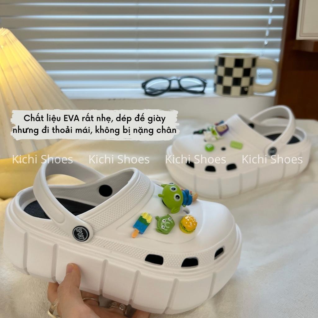 Dép sục đế cao dày phiên bản đặc biệt hình Toy Story Giày sục sandal phong cách ulzzang Kichi