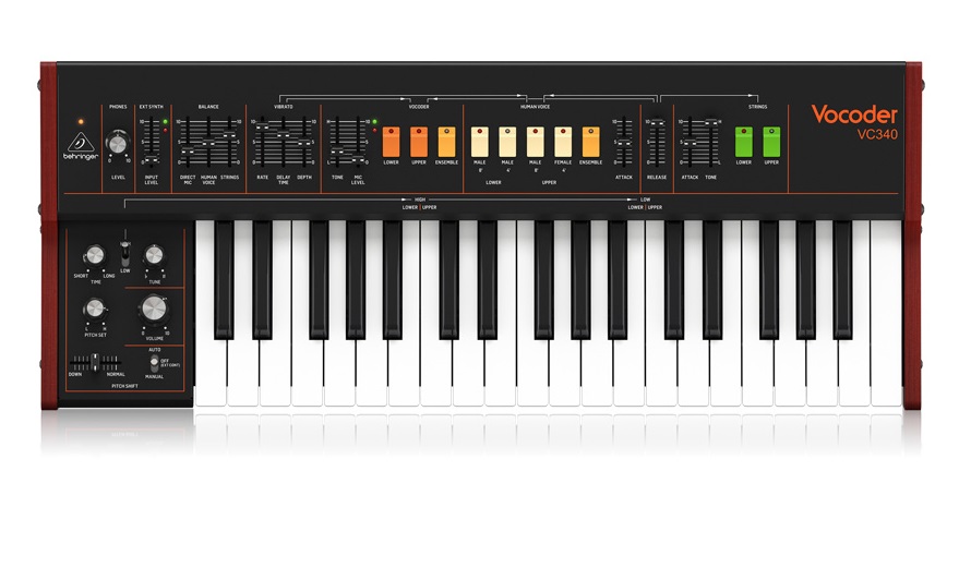 Behringer Vocoder VC340 Keyboard Synthesizers- Hàng Chính Hãng