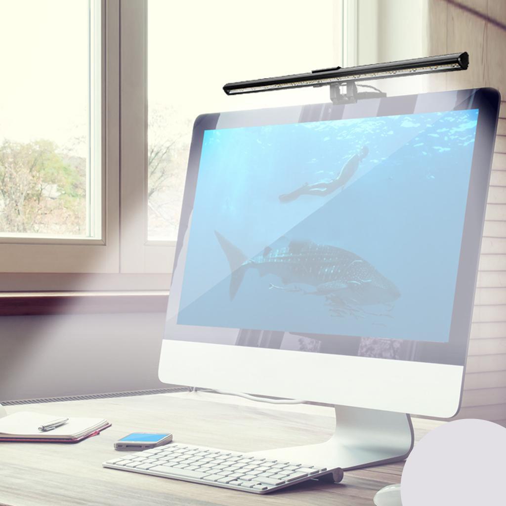 Office Read Laptop Adjustable Temperature Monitor Screen LED Hanging Lamp