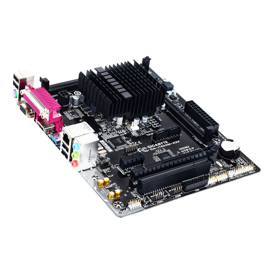 Bo mạch chủ Mainboard GIGABYTE J1800M-D3P (Tích hợp CPU Celeron J1800) - Hàng Chính Hãng