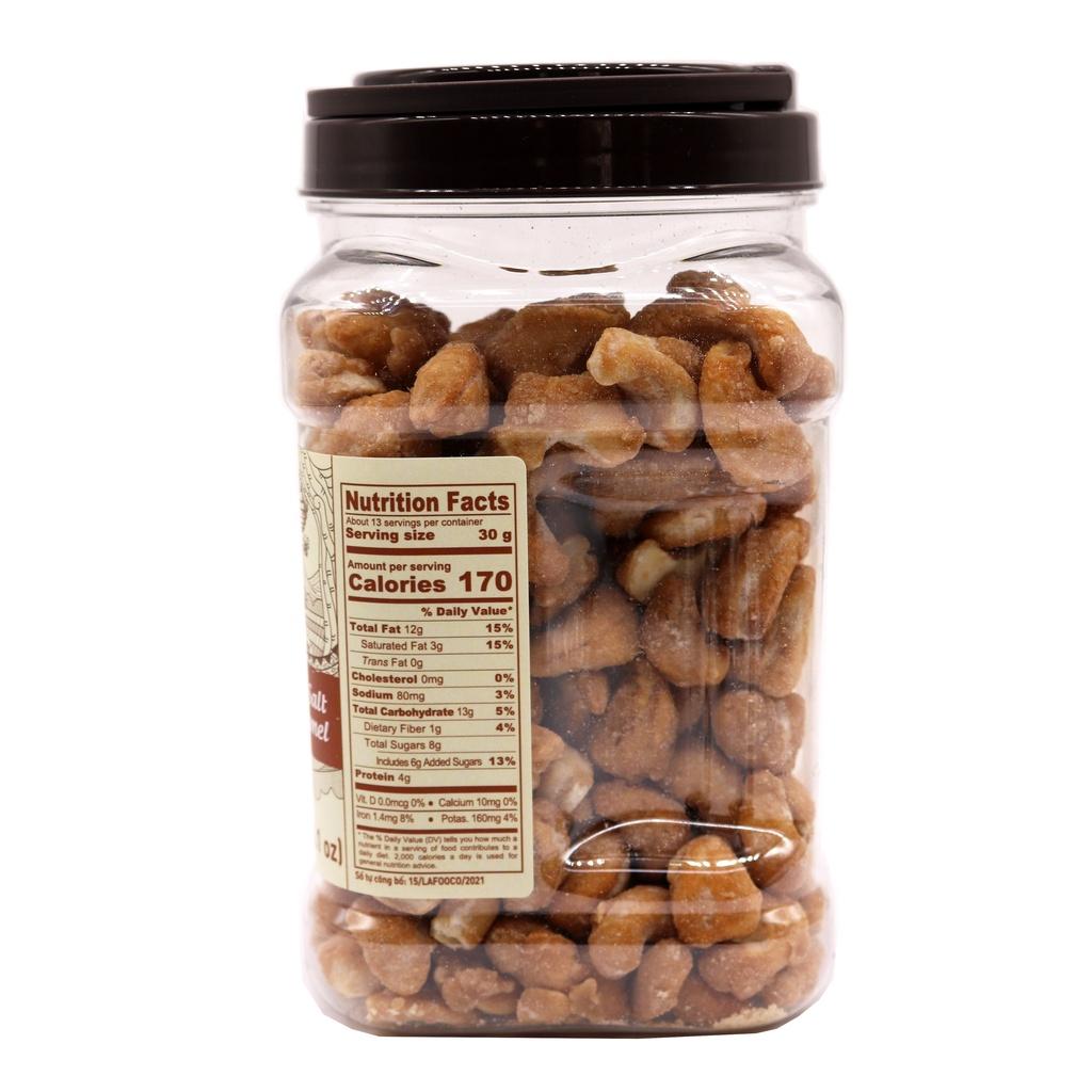 Hạt điều muối biển Caramel LAFOOCO 400g/ hủ