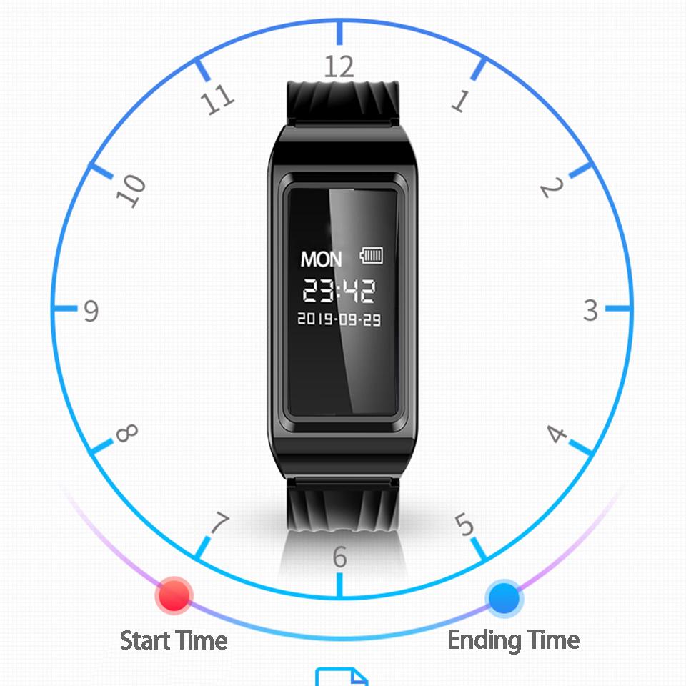 Trustdii HD 1080p Máy ảnh mini Thông minh Vòng đeo tay di động Ghi video quay vòng quay vòng tay Máy ảnh Vòng tay Audio Sport DVR Watch