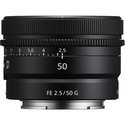 Ống kính Sony FE 50mm F/2.5 G - Hàng Chính hãng