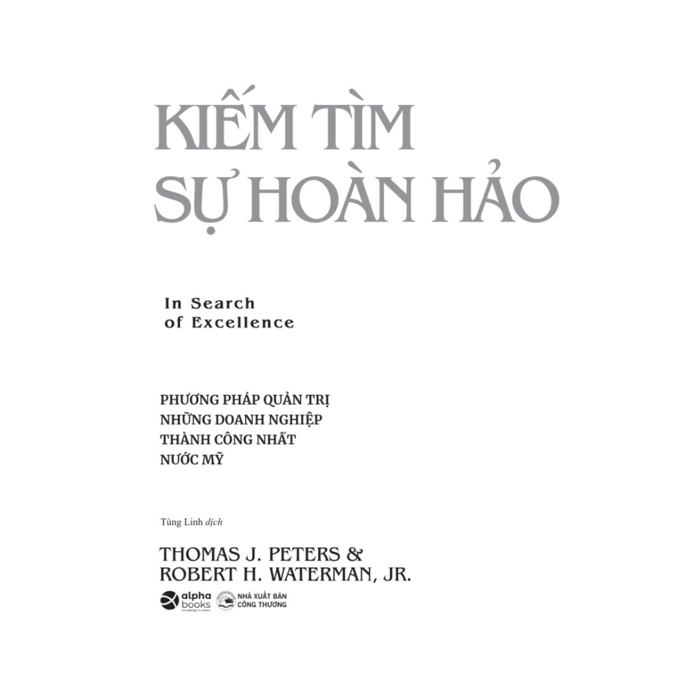 Kiếm Tìm Sự Hoàn Hảo