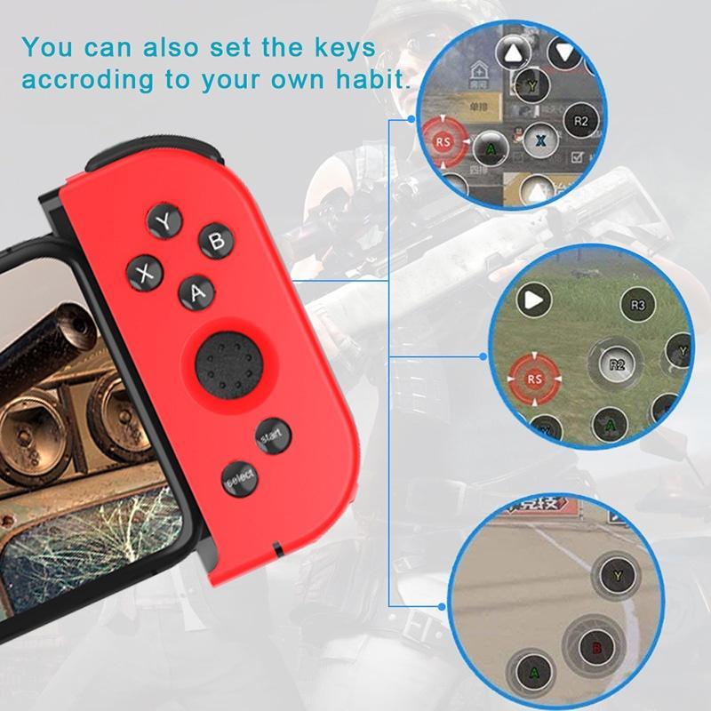 Máy chơi game POWKIDDY X6PRO bluetooth không dây thu rút cho điện thoại Android PC trò chơi 3D