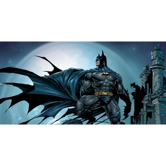 Mặt nạ siêu anh hùng Người dơi Batman bằng nhựa cứng hóa trang Halloween, Trung Thu cho trẻ em và người lớn