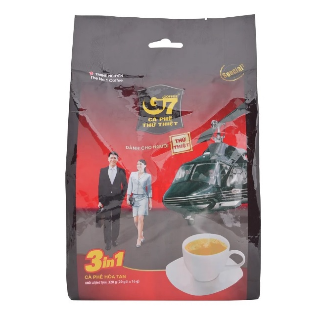 Cà Phê Sữa G7 3in1 Trung Nguyên (20 Gói)