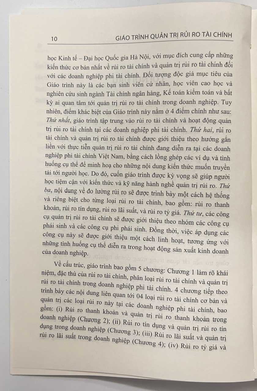 Sách - Giáo Trình Quản Trị Rủi Ro Tài Chính