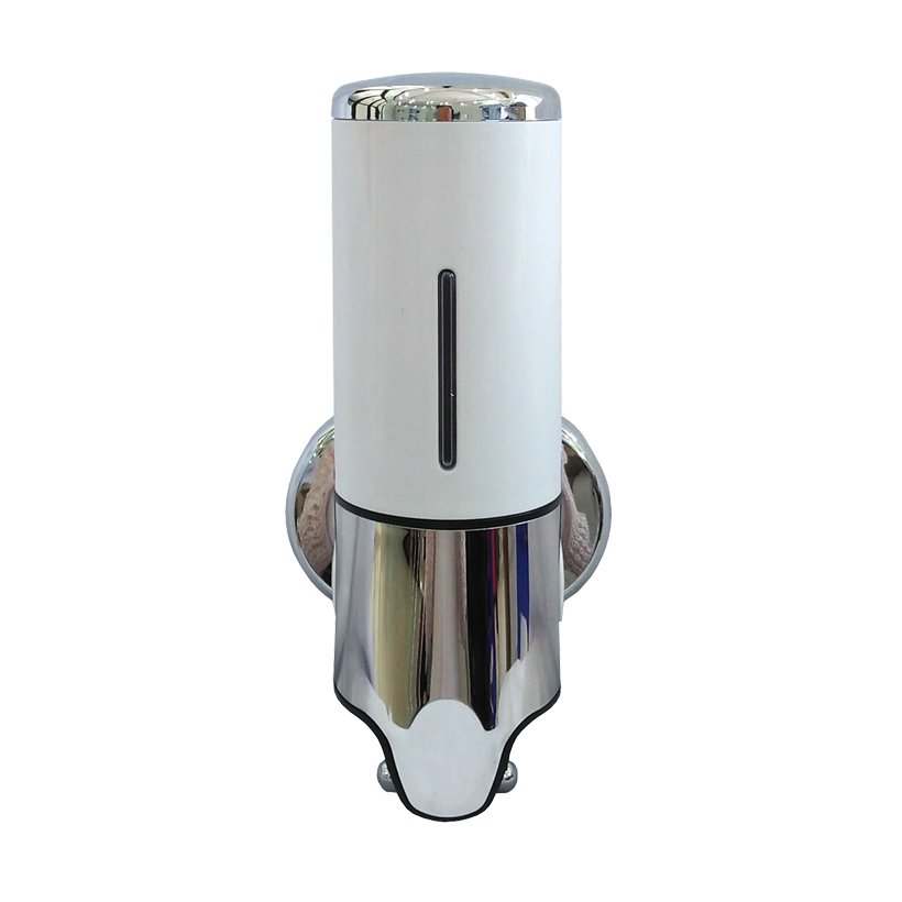 Hộp đựng nước rửa tay xà phòng gắn tường đơn 500ml loại cần gạt