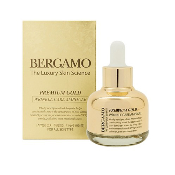 Serum chống lão hóa Bergamo Gold Wrinkle Care Ampoule 30ml