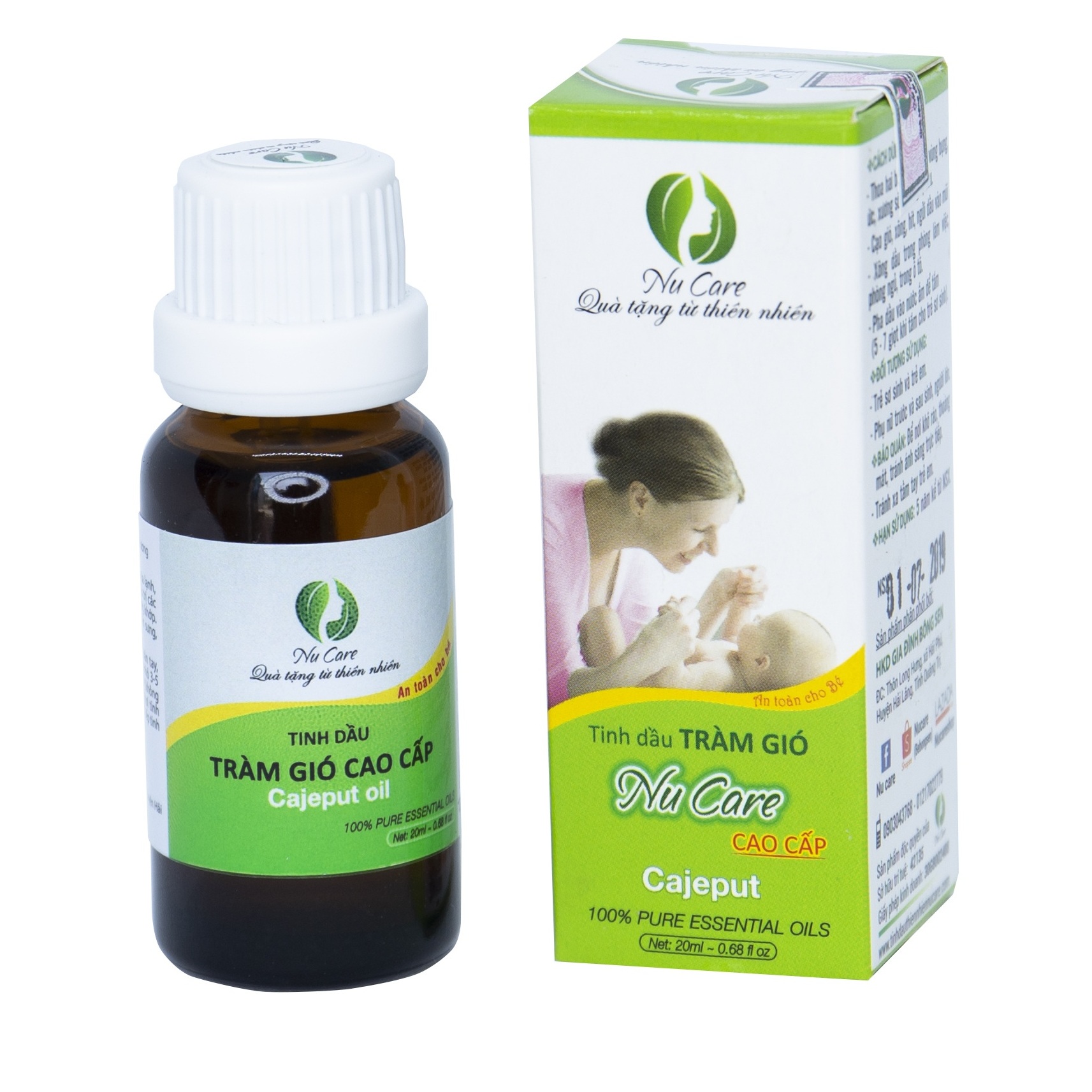 Tinh dầu tràm gió cao cấp NuCare 20ml