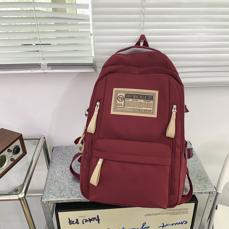 Balo nam nữ Retro BH Kids phong cách Âu Mỹ, vải Oxford chống thấm nước BHS102