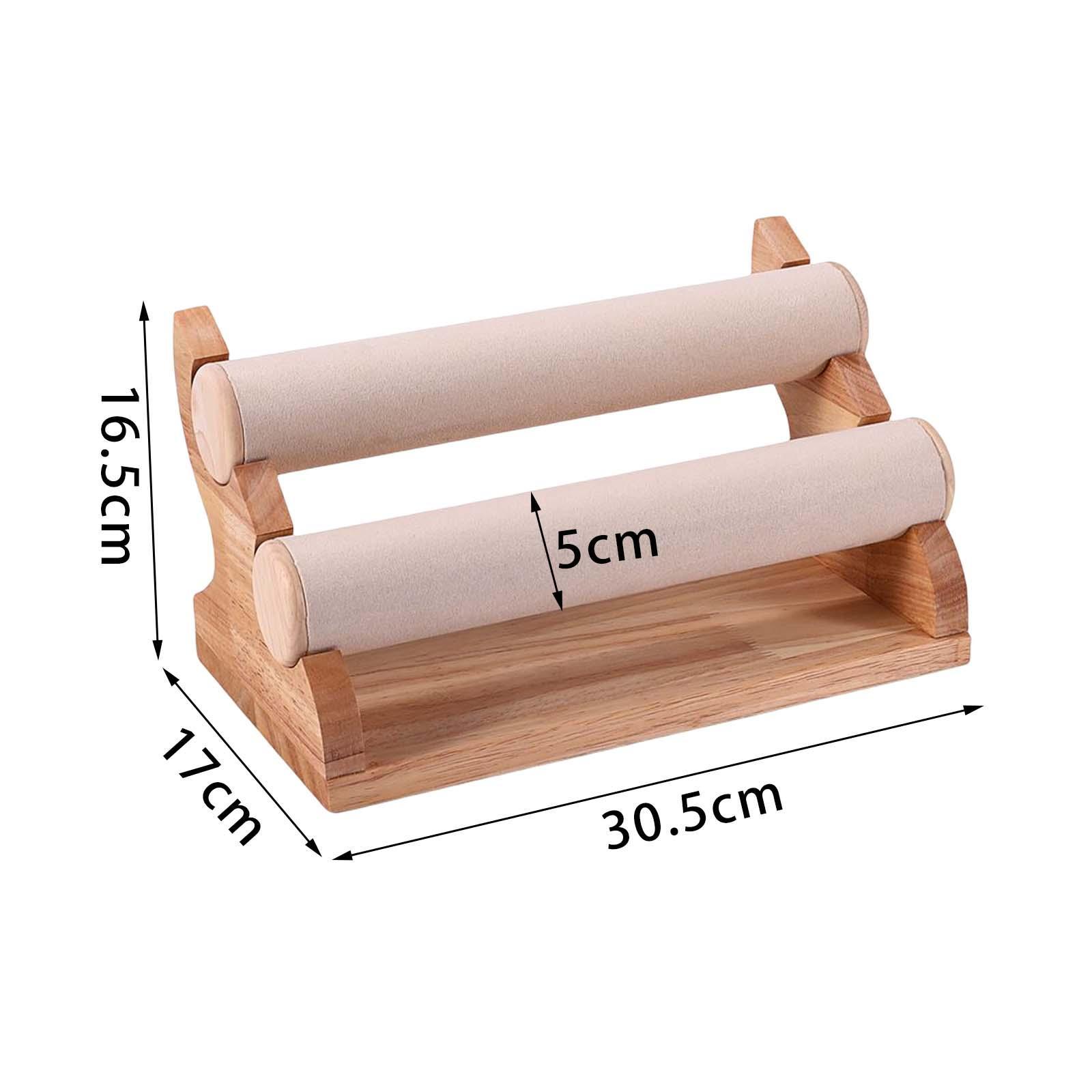 Bracelet Bangle Holder for Necklace Watch Organizer for Tabletop Showcase