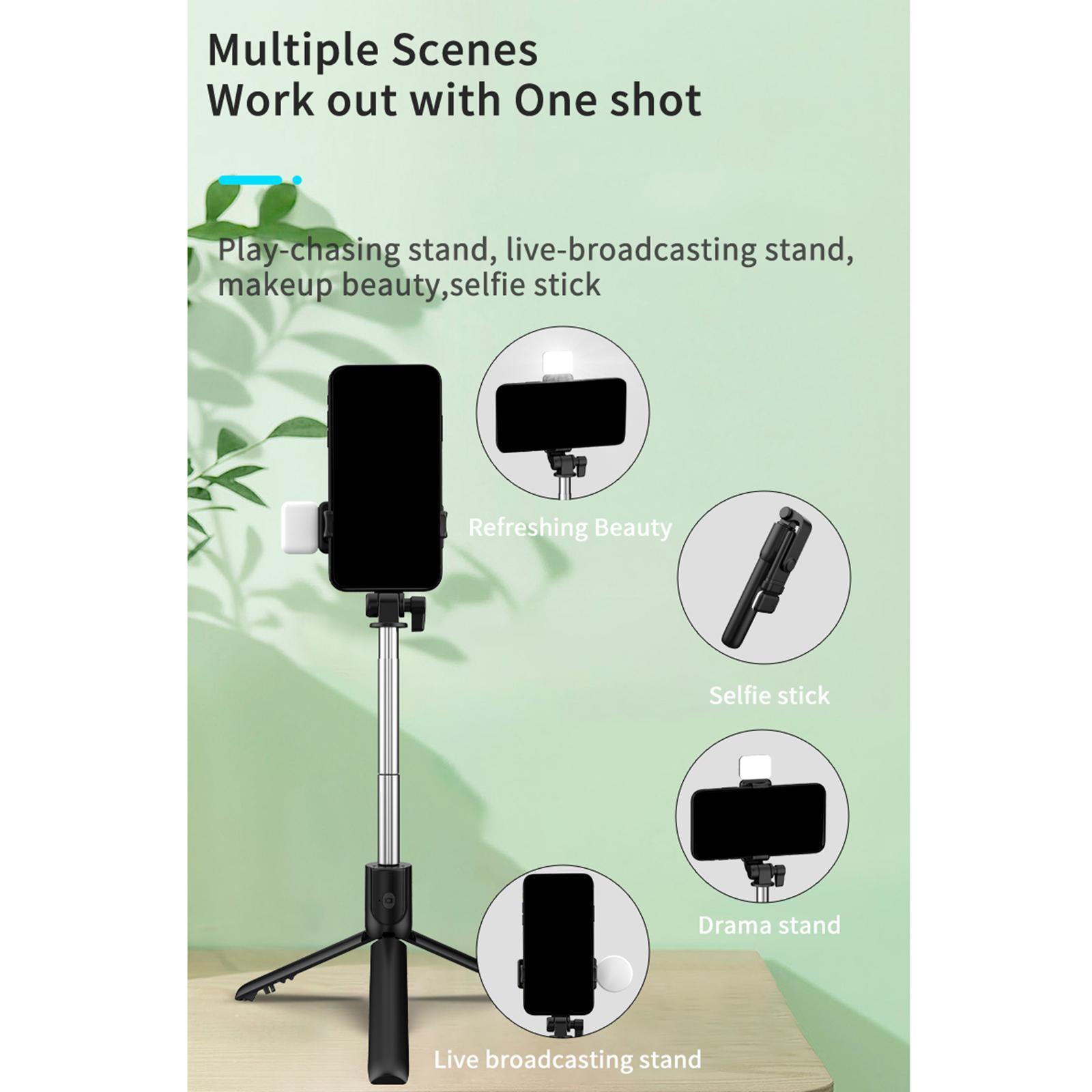 Wireless Selfie Stick Bluetooth 4.0 Phone Stand for Cell Phone for Android Smartphone