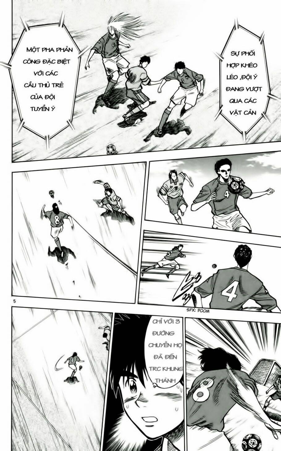 vũ điệu trên sân cỏ - fantasista chapter 58 5