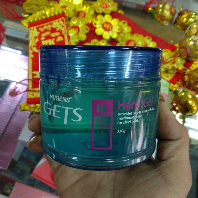 Gel Vuốt Tóc Siêu Cứng Mugens Hàn quốc Giữ nếp cho tóc trong thời gian dài không bị bắt bụi, không bị gàu khi sử dụng