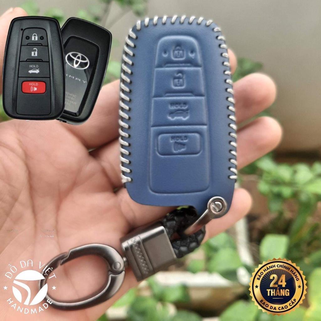 Bao Da Chìa Khóa TOYOTA . Da Bò Nhập Khẩu ITALIA, bảo hành 2 năm