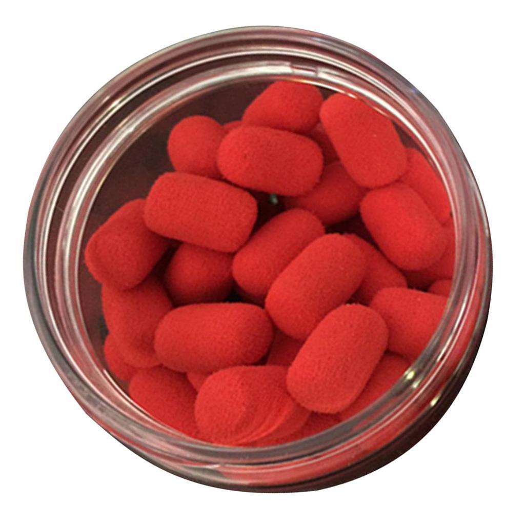 3-6pack 15pcs Smell Carp Fishing Bait Boilies Eggs Floating Ball Beads Feeder
