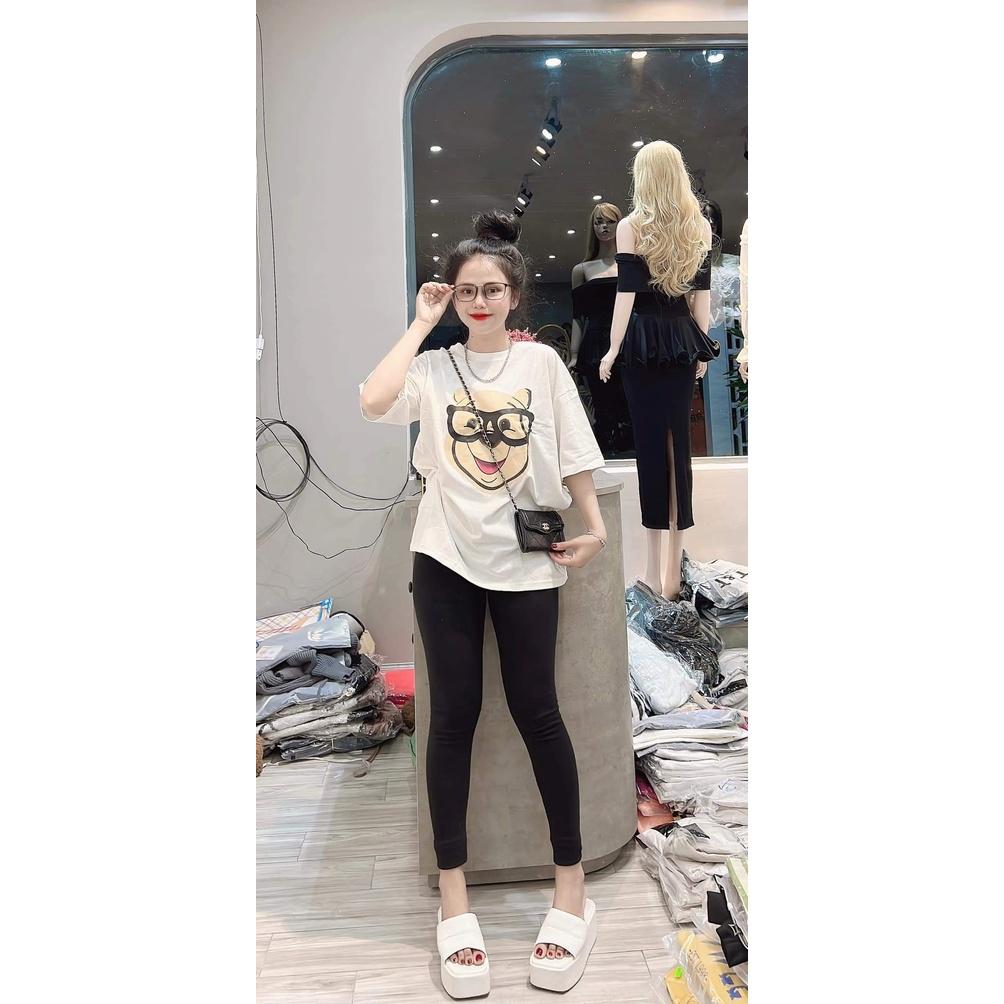 Đồ bộ nữ bigsize ESHOP Đồ mặc nhà quần dài borip ôm form đẹp dễ thương đi chơi ngủ thun cotton thể thao DB79