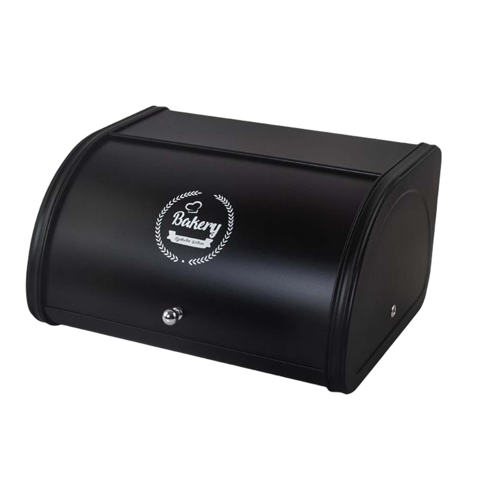 Multi Purpose Storage Container Metal Bread Box Bin for Kitchen Baked Goods Home