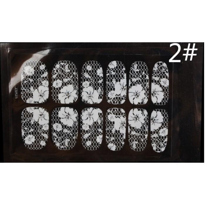 Decal ren dán full móng