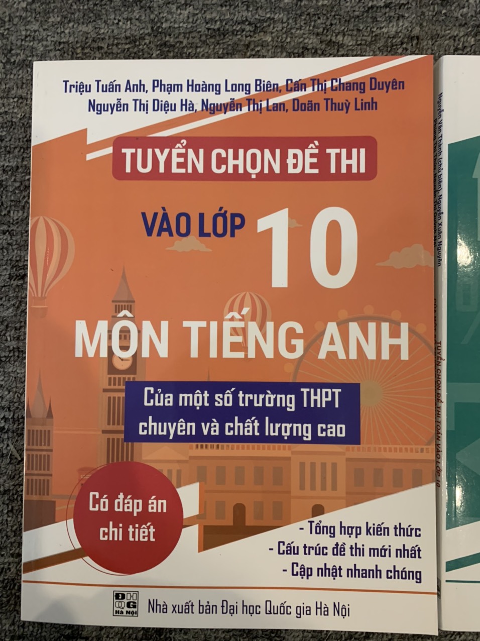 Combo bộ đề luyện thi Toán Văn Anh vào lớp 10 của một số trường Chuyên và trường Chất lượng cao