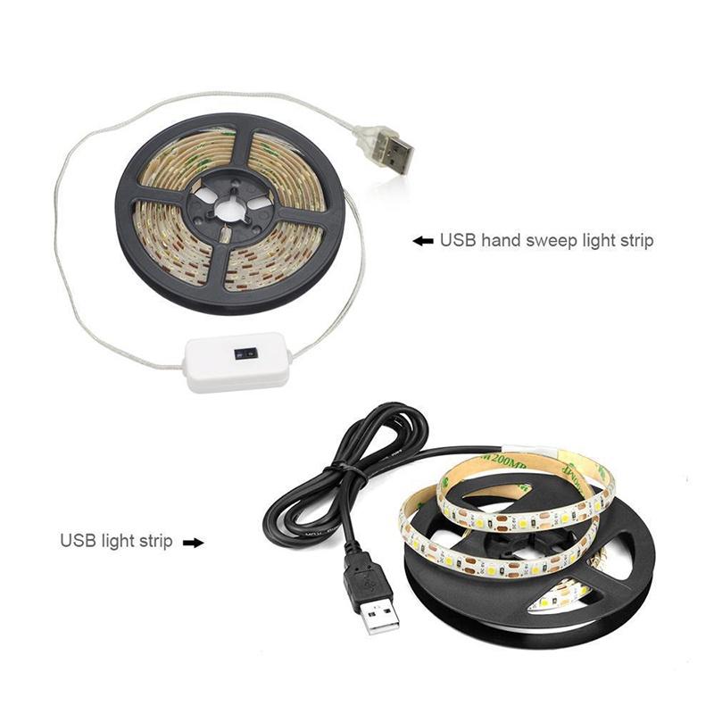Thông Minh Dây Đèn Led 5v Cảm Biến Chuyển Động Chống Nước Trang Trí Nhà Cửa