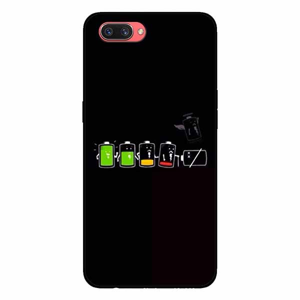Ốp lưng in cho Oppo A5 - 2018 Cạn Pin