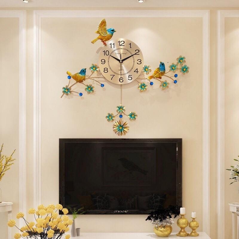 Đồng Hồ Trang Trí Chim Én Gọi Đàn -