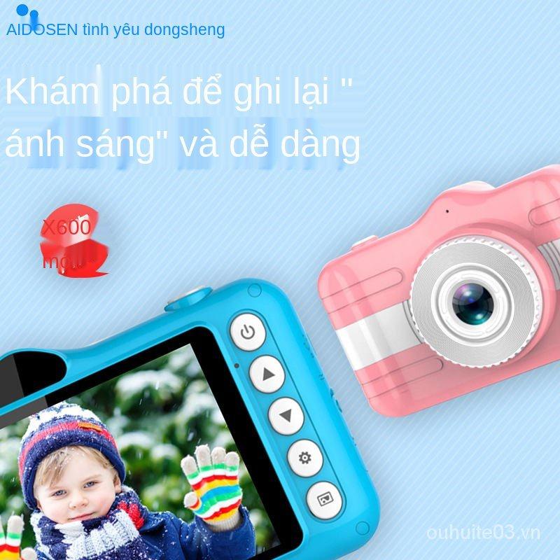 Đồ chơi máy ảnh kỹ thuật số HD hai màn hình 3.5 inch di động cho bé