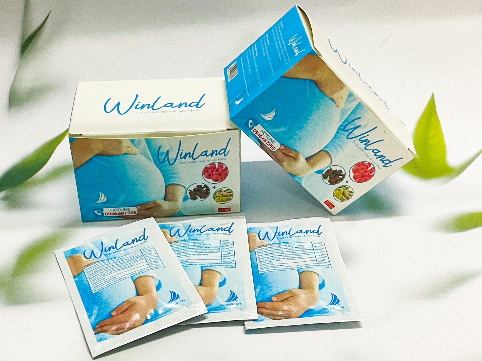 BỘT UỐNG WINLAND HỘP 10 - 14 GÓI GIÚP THAI KỲ KHỎE MẠNH, AN THAI, GIẢM TÁO BÓN