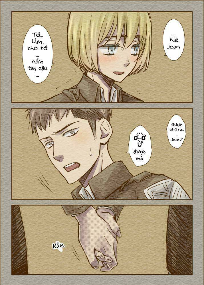 tấn công người khổng lồ - doujinshi jean kirstein chapter 4 2
