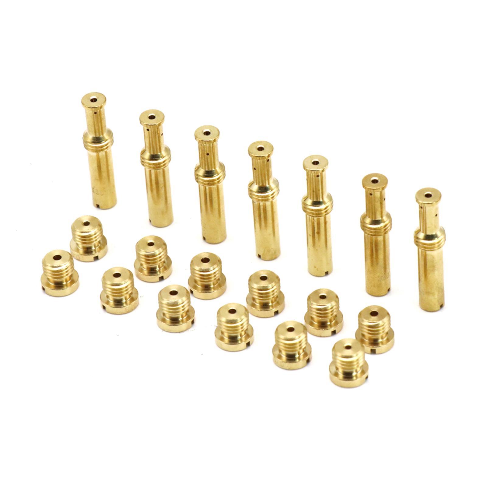 19Pcs Jet Assortment for Super E Carburetors Replace Parts