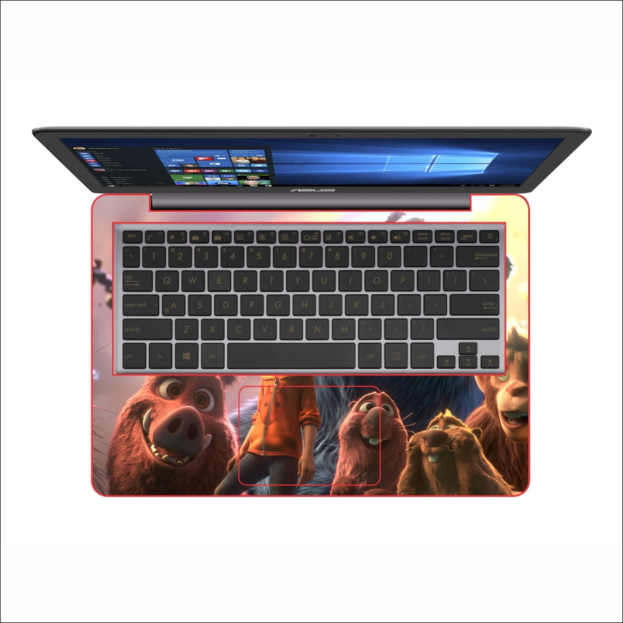 Mẫu Dán Decal Laptop Cinema - DCLTPR 292