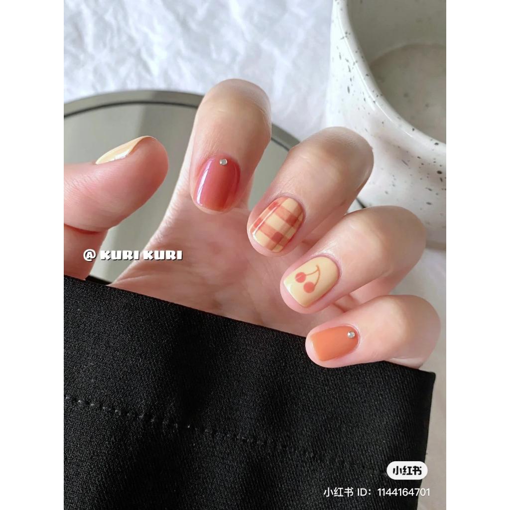 Nail box thiết kế họa tiết Cute Năng Động Mùa Hè