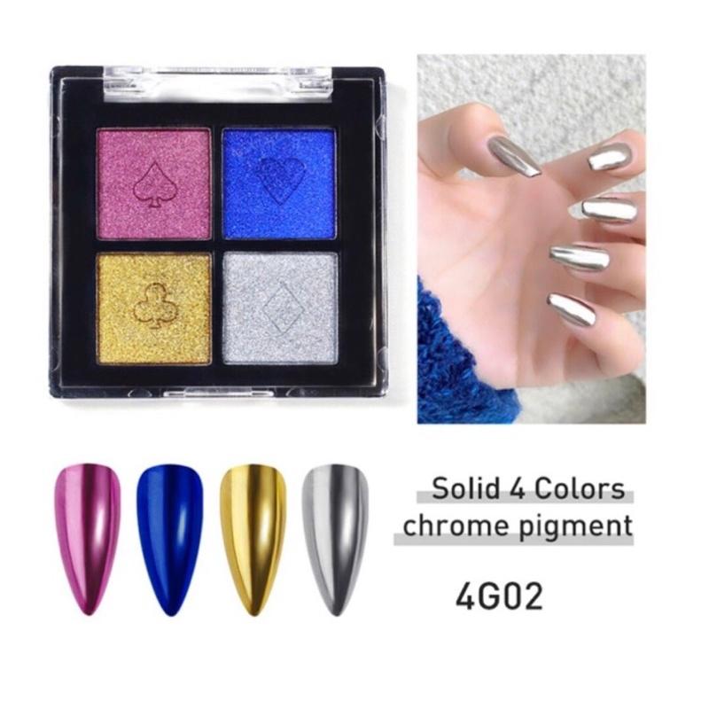 Set tráng gương 4 màu, tráng gương nén