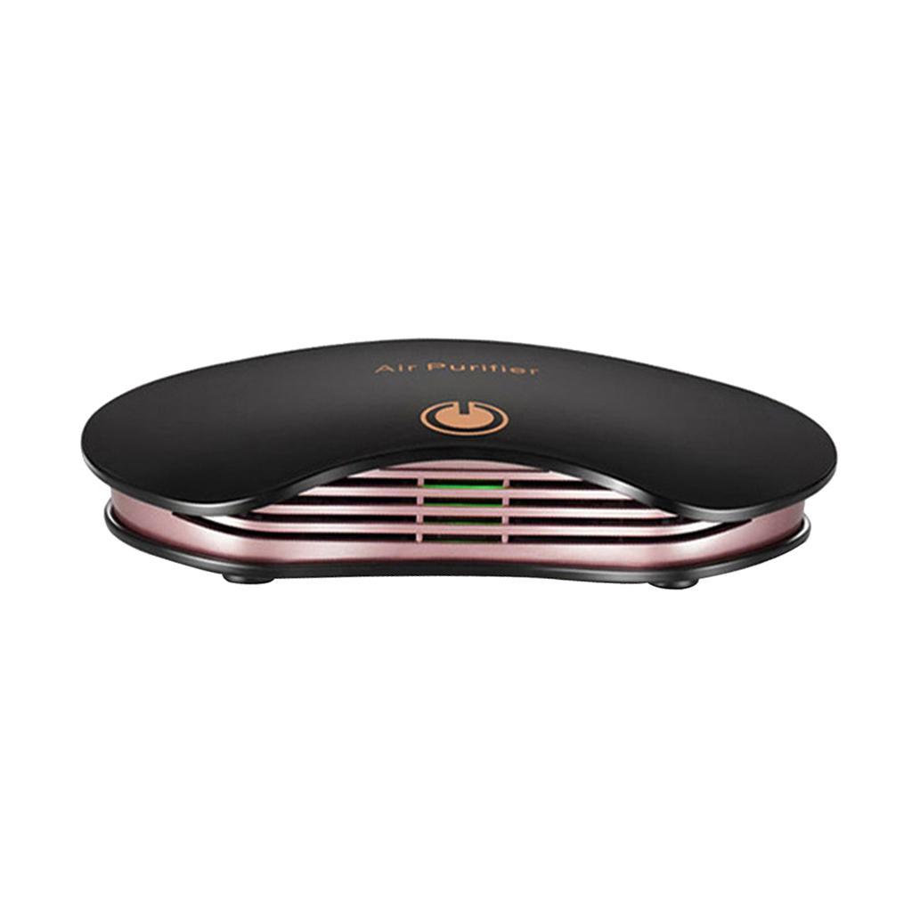 Black Car Air Purifier, Portable & Quiet Air Cleaner, Eliminates Dust, Smoke, Mold, Germs, Odor Cleaner, for Car