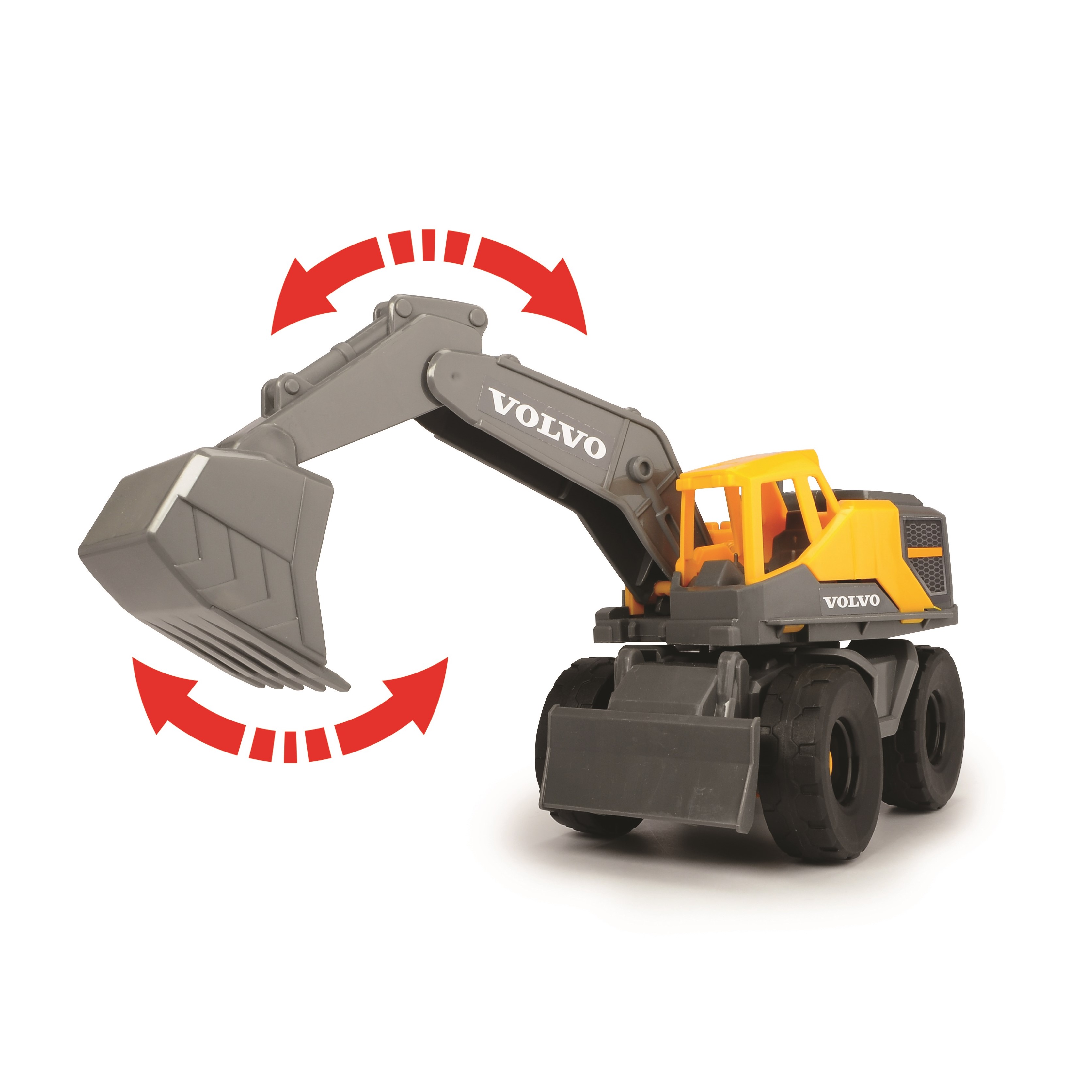 Đồ Chơi Xe Xây Dựng Dành Cho Bé Yêu DICKIE TOYS Volvo On-site Excavator 203724003 - Đồ Chơi Đức Chính Hãng