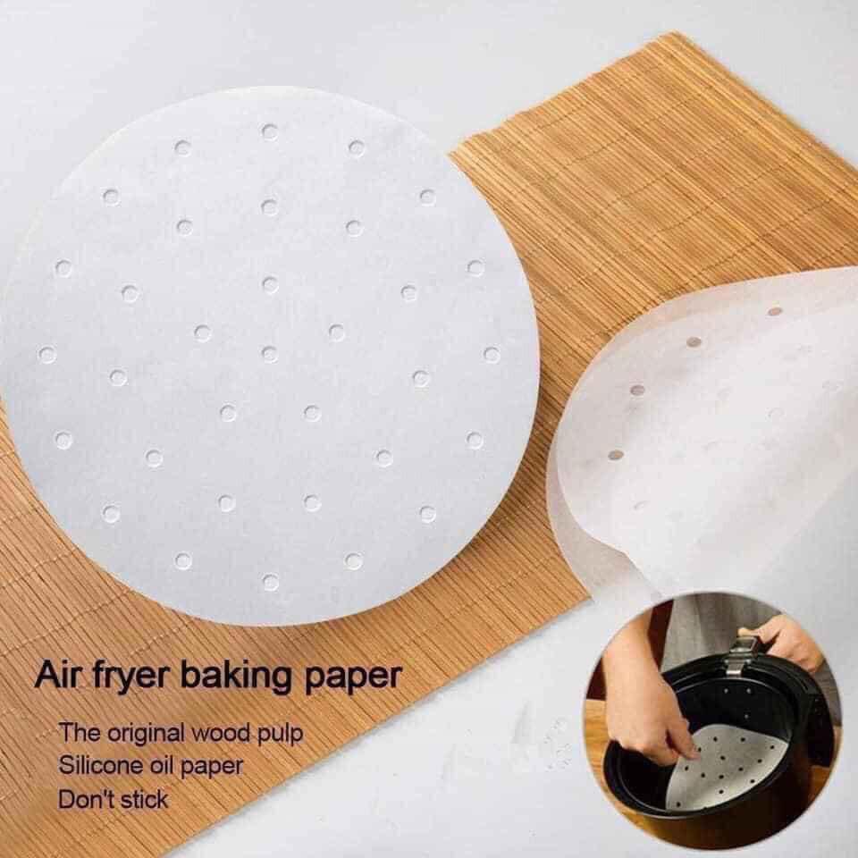 GIẤY NẾN ĐỤC LỖ SIZE 20 CM DÙNG CHO NỒI CHIÊN