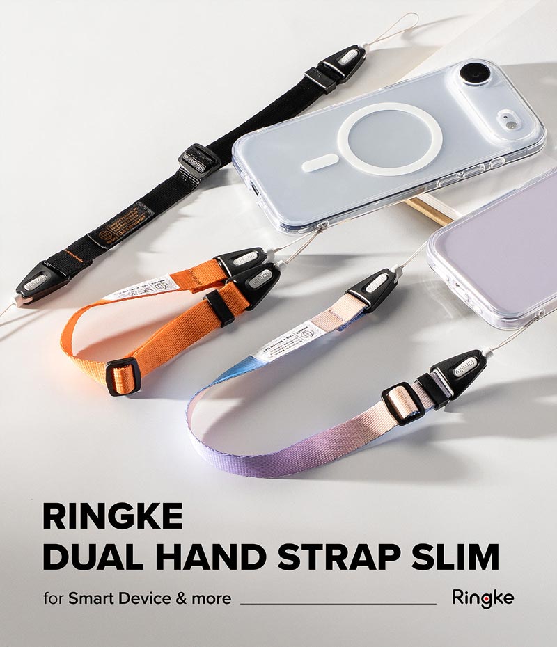 Dây đeo RINGKE Dual Hand Slim Strap - Hàng Chính Hãng
