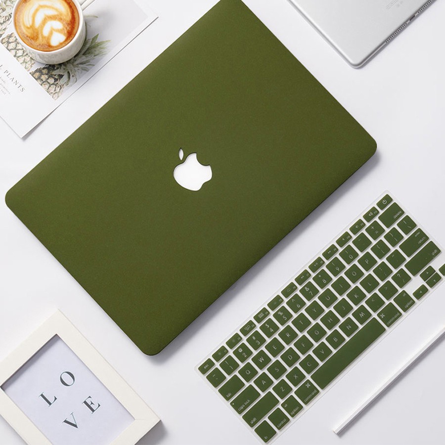 Combo Case ốp kèm phủ phím cho Macbook đủ dòng - Bảo vệ chống va chạm, trầy xước tốt cho Macbook