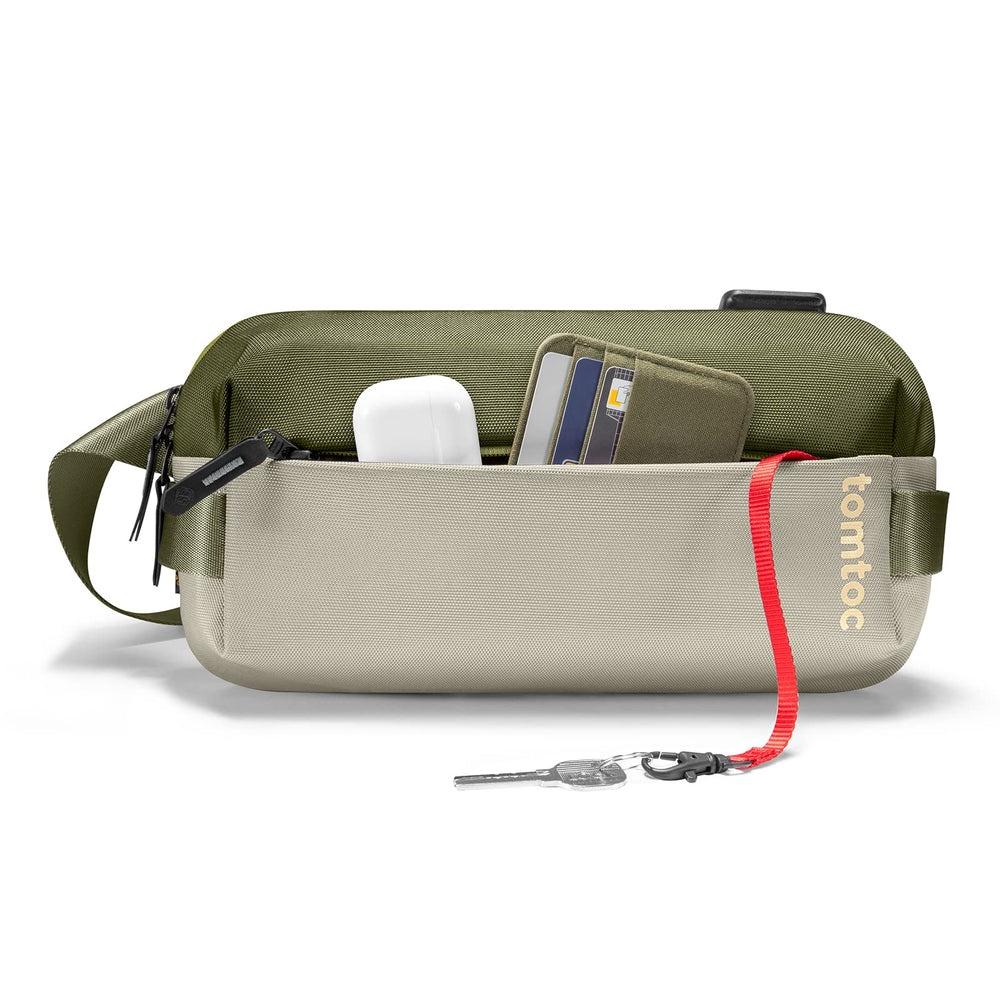 Túi đeo chéo TOMTOC Lightweight Sling Bag lưu trữ đa năng dẫn đầu thời trang mà còn mang đến một cách thuận tiện Hàng Chính Hãng