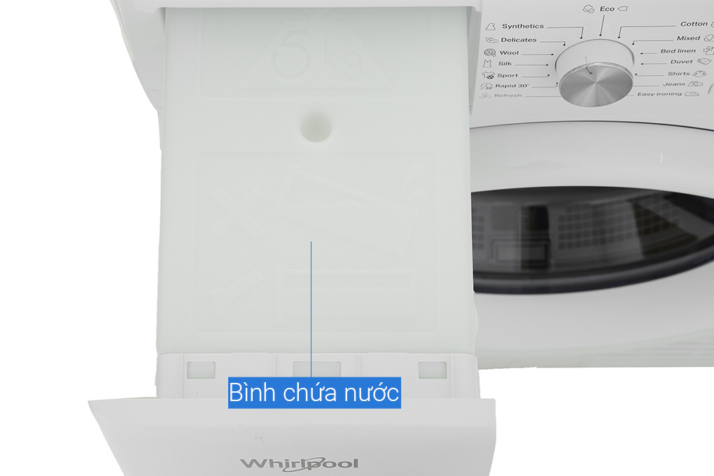 Máy sấy ngưng tụ Whirlpool FreshCare+ 8 kg FFTCM118XBEE - FFTCM118XB EE - Hàng chính hãng - Chỉ giao HCM