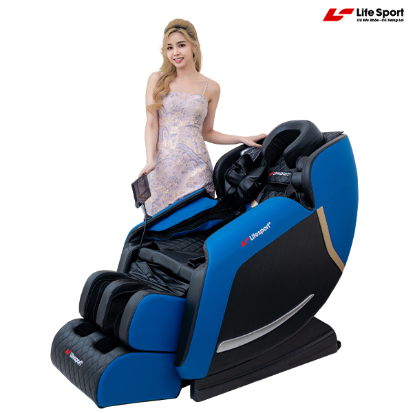 Ghế massage trị liệu toàn thân LifeSport LS-168 cao cấp Bảo Hành 6 năm công nghệ nhiệt hồng ngoại cao cấp