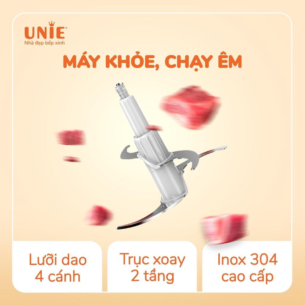 Máy xay thịt Unie UE226,dung tích 2.5L,thiết kế 4 lưỡi dao sắc bén,Công suất mạnh 300W Bảo hành 12 tháng HÀNG CHÍNH HÃNG