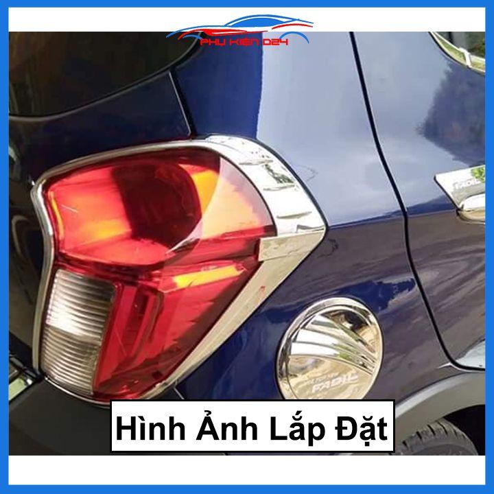 Ốp viền đèn pha hậu mạ crom Fadil 2019-2020-2021-2022 chống trầy trang trí bảo vệ xe