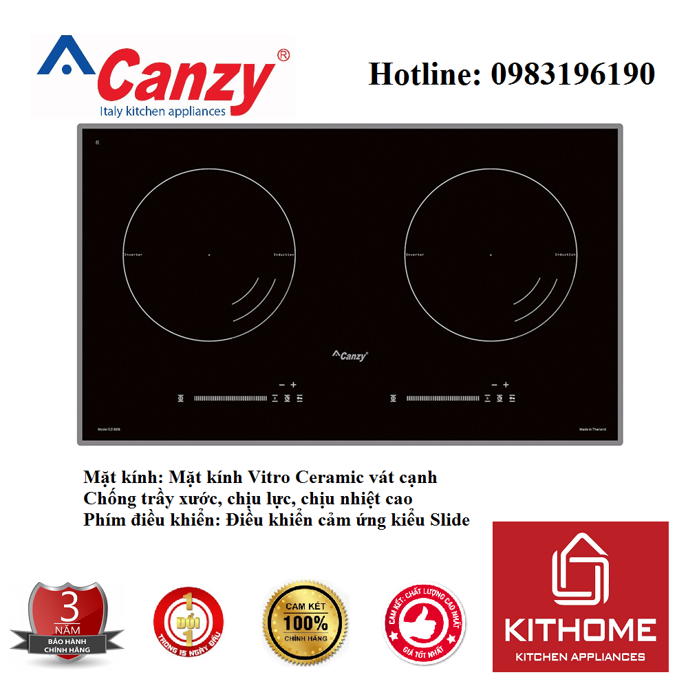 Bếp Từ Canzy CZ 68B - Hàng Chính Hãng