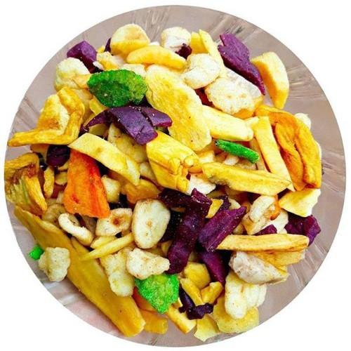 Trái cây sấy khô loại nguyên miếng cao cấp xuất khẩu - TỔNG 560G