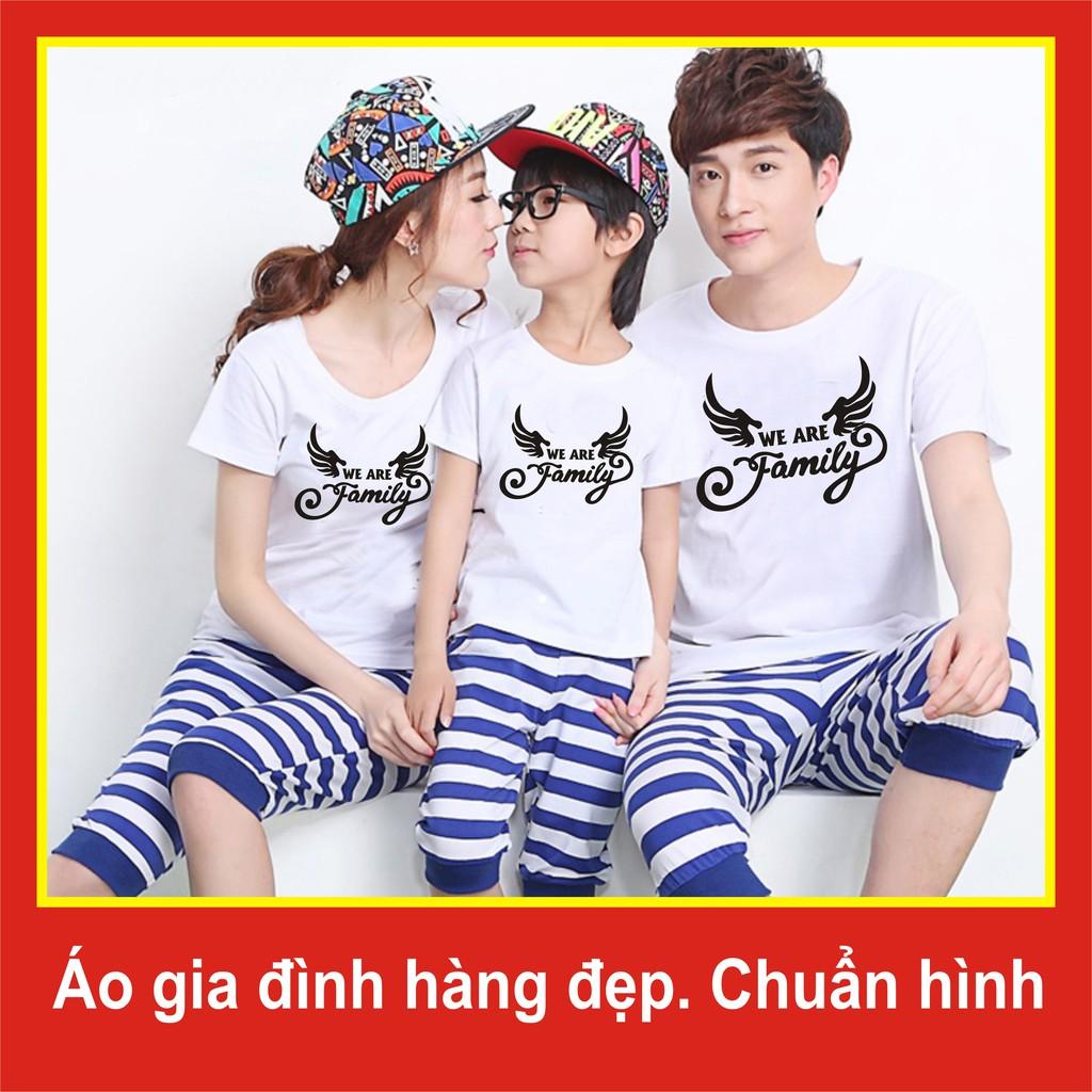 Áo gia đình đẹp family we are ,kute,chất, bao đổi trả